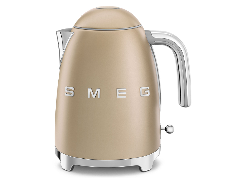 SMEG 50's Style Electric Kettle In Champagne - KLF03CHMUS