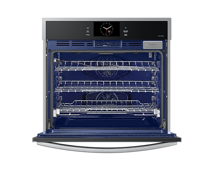 30" Samsung 5.1 cu. Ft. Single Wall Oven with SmartThings Air Fry -  NV51CG600SSRAA