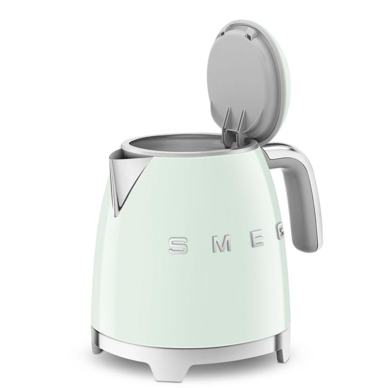 SMEG 50's Style Electric Kettle With Chrome Base In Pastel Green - KLF05PGUS