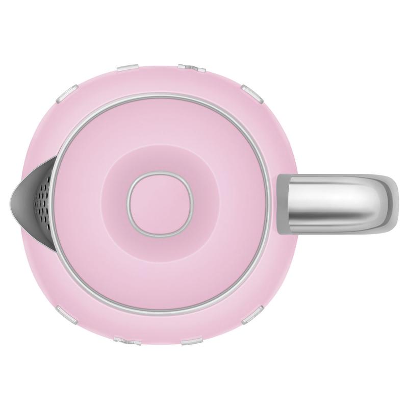 SMEG 50's Style Electric Kettle With Chrome Base In Pink - KLF05PKUS