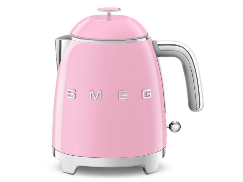 SMEG 50's Style Electric Kettle With Chrome Base In Pink - KLF05PKUS