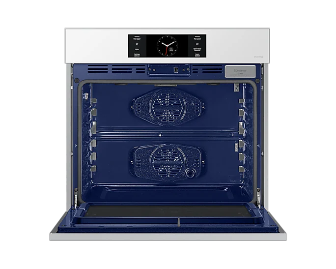 30" Samsung 5.1 Cu. Ft. Bespoke 7 Series Single Wall Oven in White - NV51CB700S12AA