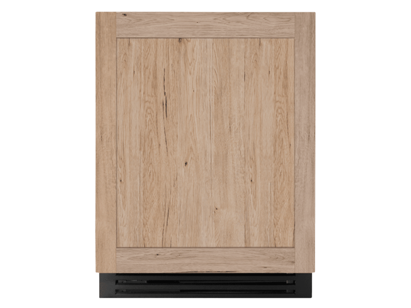 24" True Residential 5 Cu. Ft. Over Panel Left-Hinge Undercounter Wine Cabinet - TUWADA-24-LS-AO