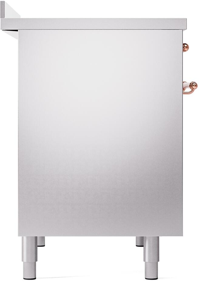 40" ILVE Nostalgie II Electric Freestanding Range in Stainless Steel with Copper Trim - UPDI406NMP/SSP