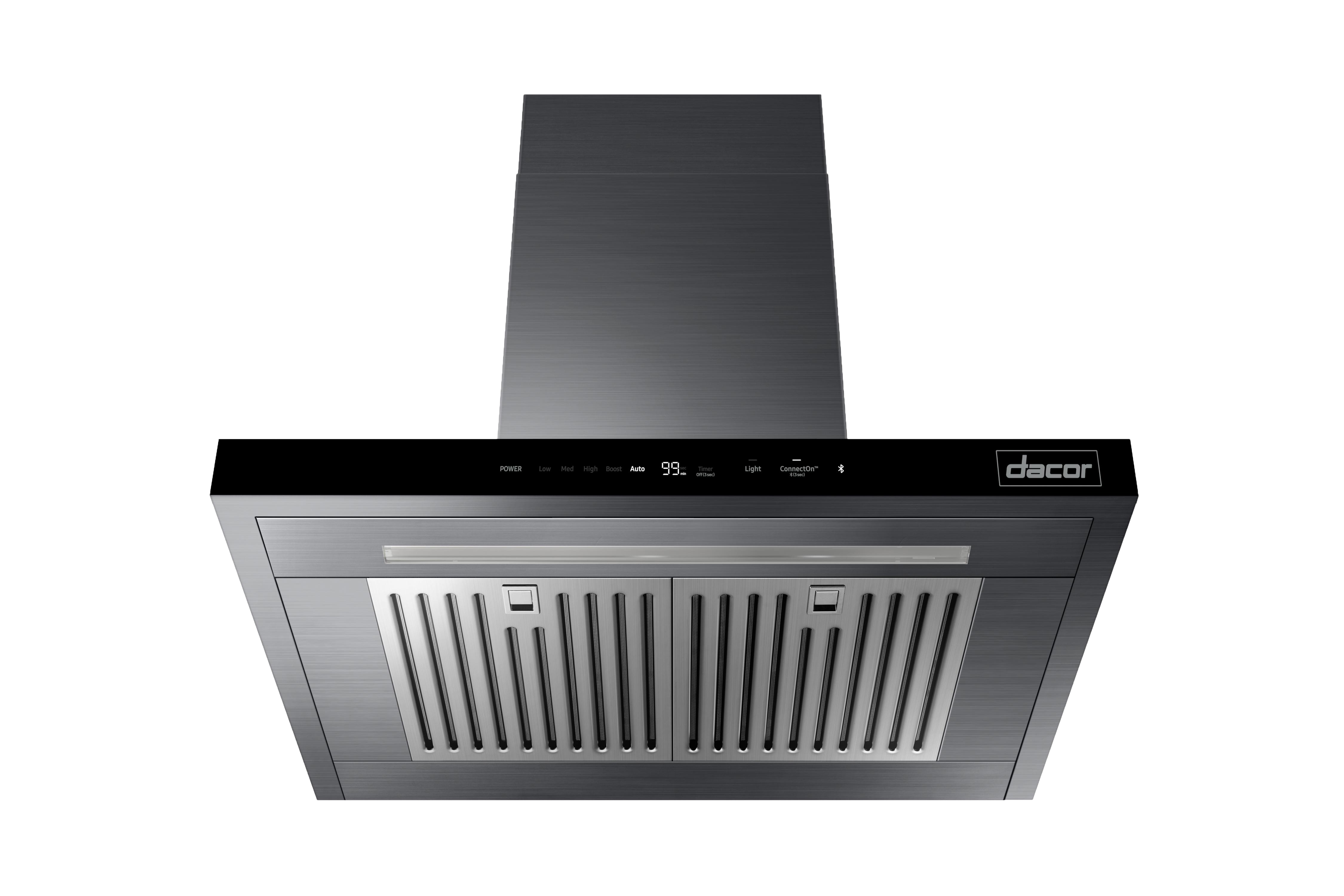 30" Dacor Chimney Wall Hood With Connectivity In Graphite Stainless Steel - DHD30M700WM