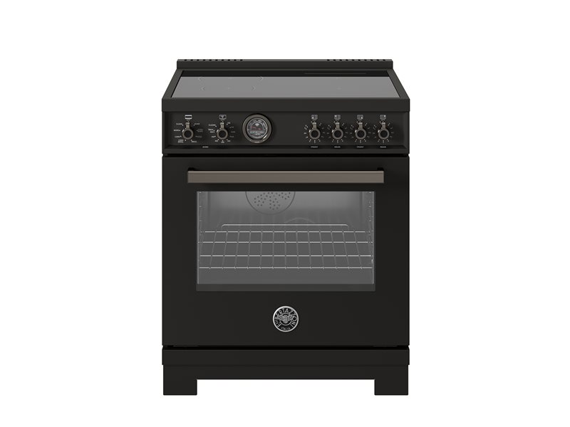 30" Bertazzoni Induction Range With 4 Heating Zones In Orange - PRO304IFEPART