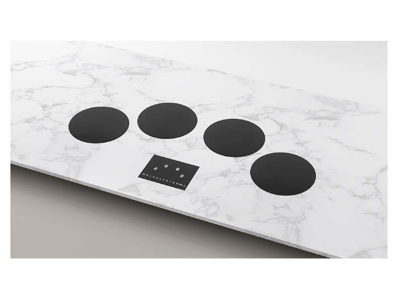 Tulip Rushmore Series Modular Induction Cooktop with 3 Large Burner and 1 Medium Burner - TI4B3L1M