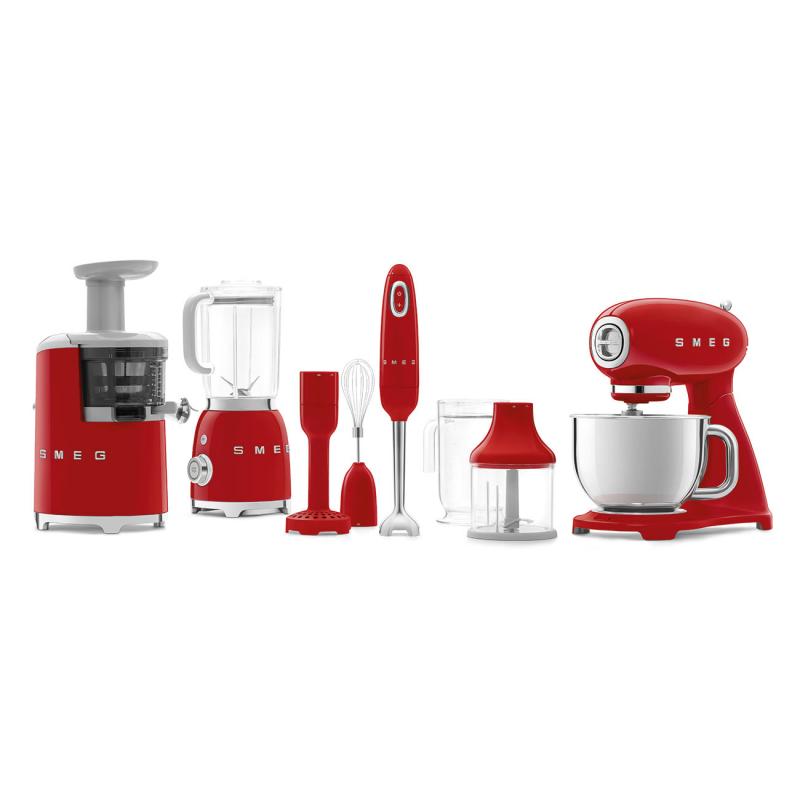 SMEG 50's Style Stand mixer in Red - SMF03RDUS