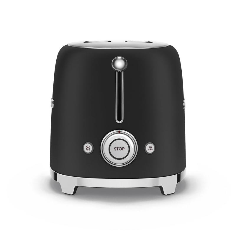 SMEG 50's Style Toaster in Black - TSF01BLMUS