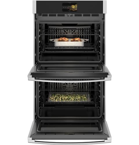 30" GE Profile 10 Cu. Ft. Built-In Convection Double Wall Oven - PTD7000SNSS