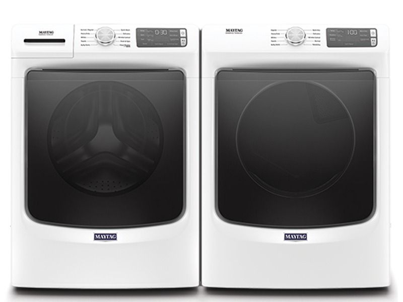 Maytag Front Load Washer and Front Load Electric Dryer - MHW5630HW-YMED5630HW