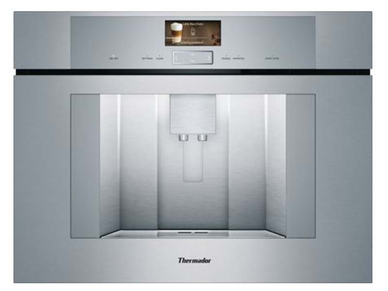 24" Thermador Built-in Plumbed Coffee Machine with Home Connect - TCM24PS