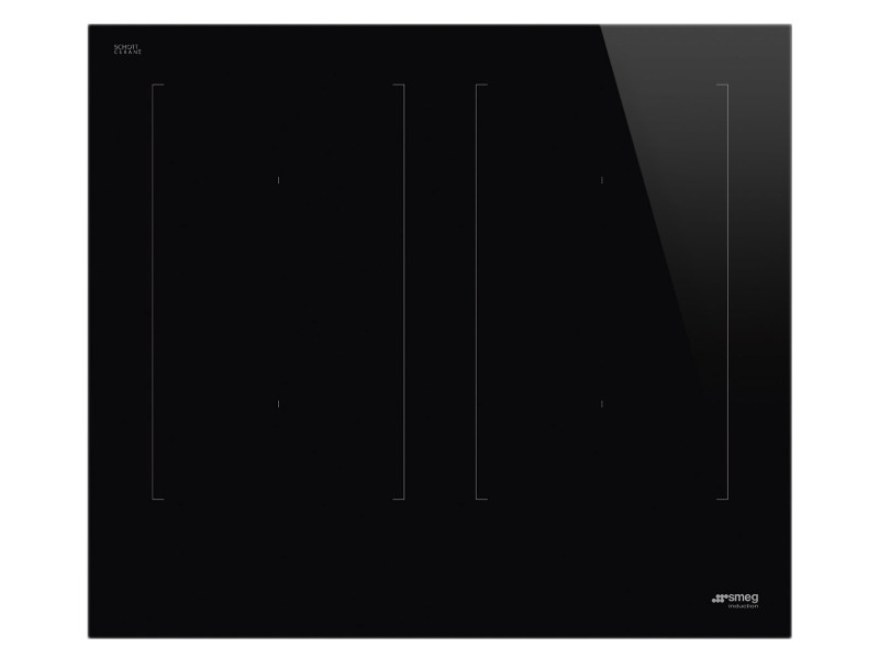 24" SMEG Universal Induction Cooktop in Black - SIMU324D