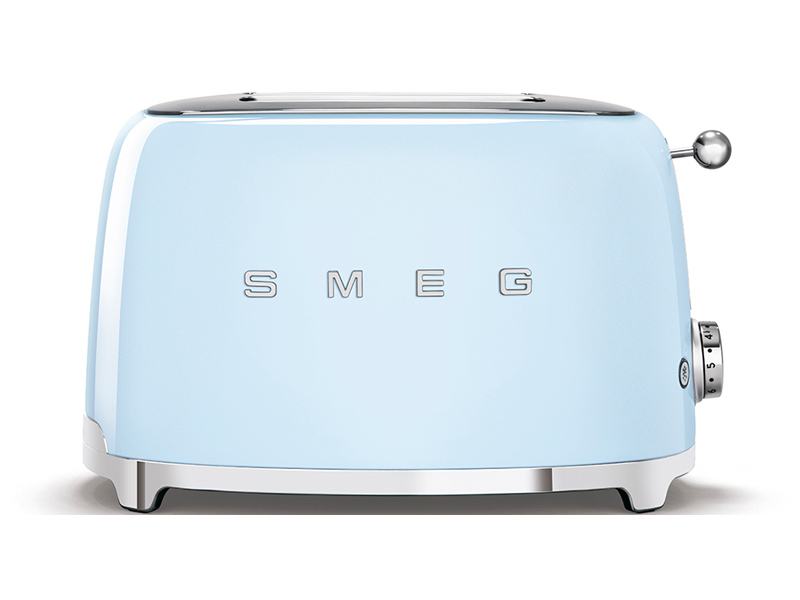 SMEG 50's Retro Style Aesthetic 2x2 Slice Toaster - TSF01PBUS