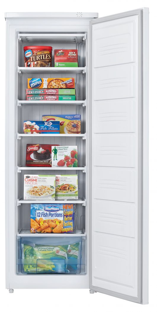 22" Danby 7.1 Cu. Ft. Upright Freezer In White - DUF071A3WDB