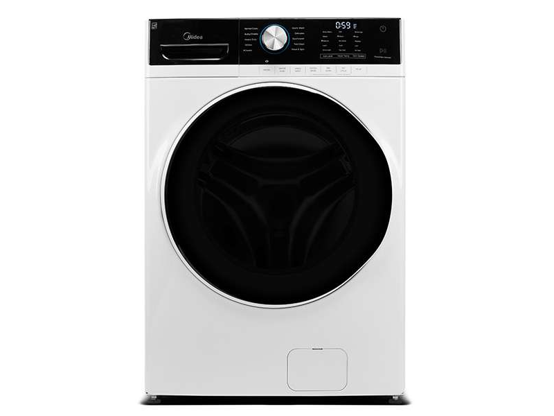 27" Midea 5.2 Cu. Ft. Front Load Washer with 10 Pre-Set Wash Cycles - MLH52N3AWW