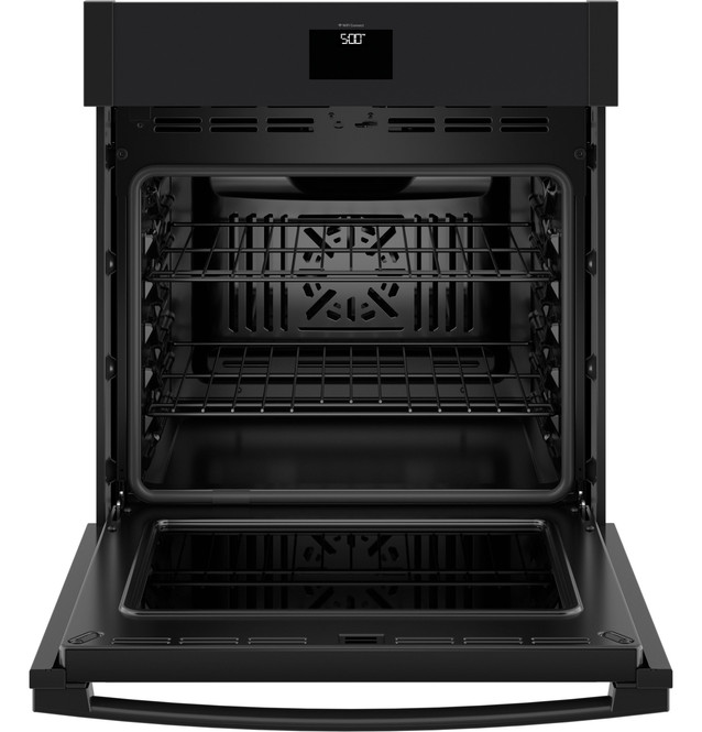 27" GE Smart Built-In Convection Single Wall Oven with No Preheat Air Fry - JKS5000DVBB
