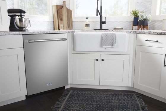 24" Maytag Top Control Dishwasher With Third Level Rack and Dual Power Filtration - MDB9979SKZ
