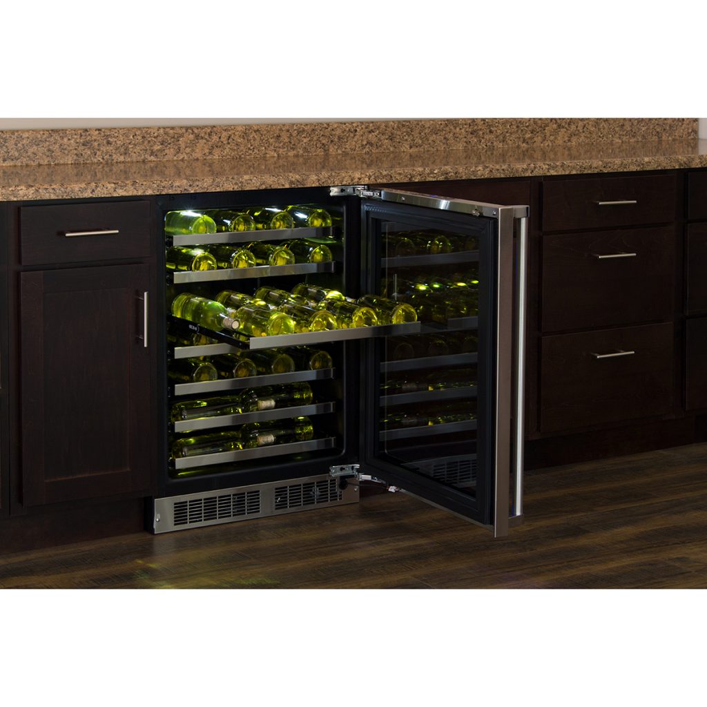 24" Marvel Professional High Efficiency Single Zone Wine Refrigerator - MP24WSG5RS