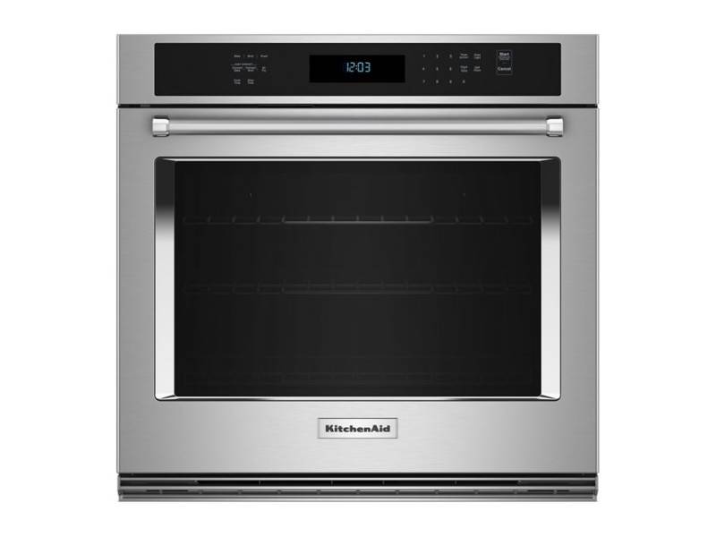 30" KitchenAid Single Wall Oven with Air Fry Mode - KOES530PPS