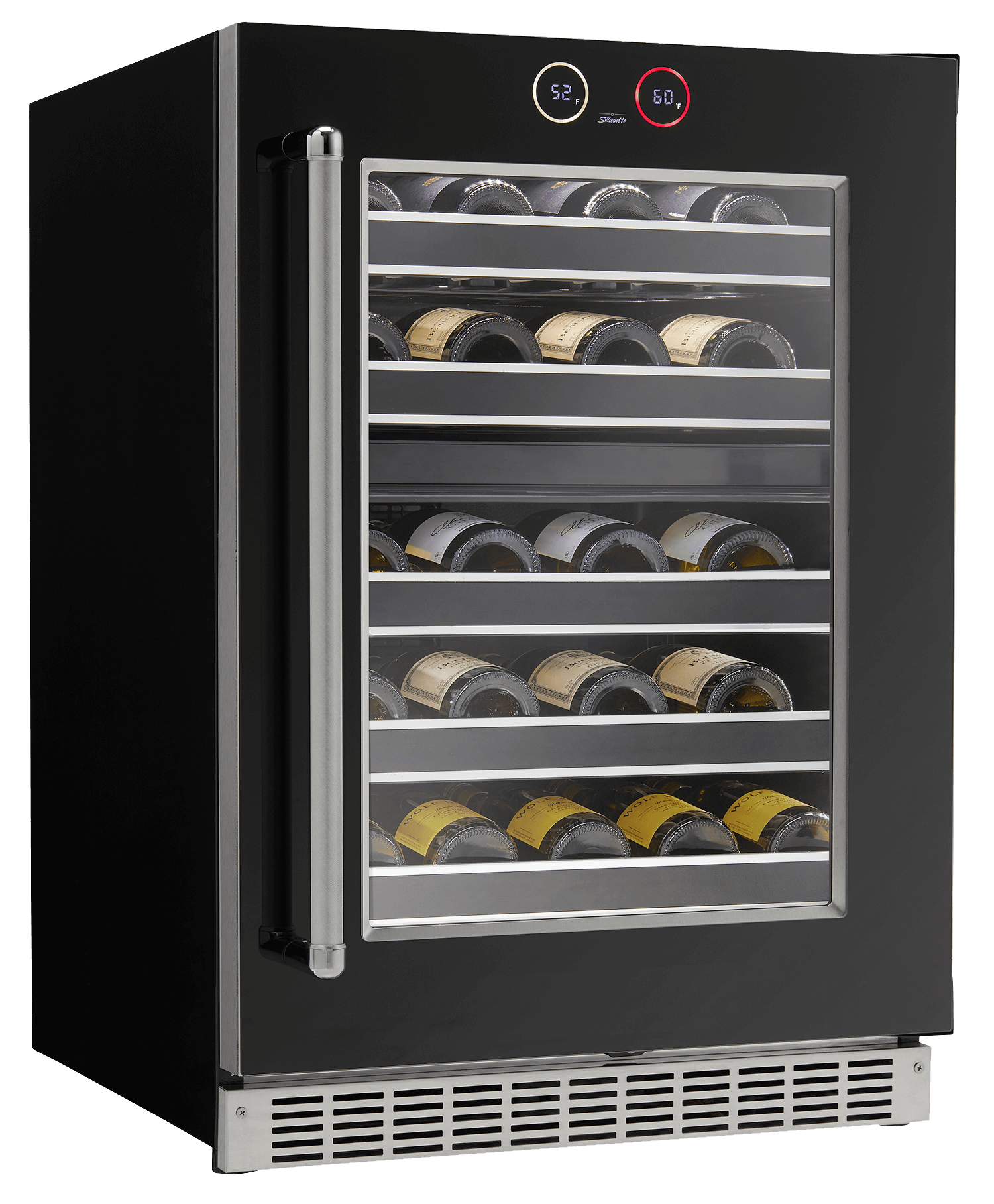 24" Silhouette Wine Reserve with Invisi-Touch Display - SRVWC050R - SS