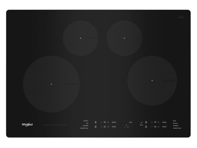 30" Whirlpool Induction Cooktop In Black - WCI55US0JB