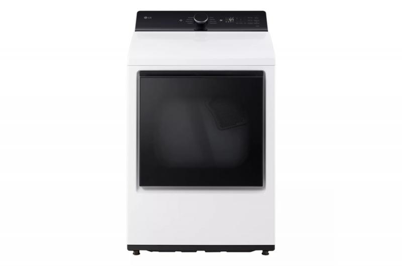 27" LG 7.3 cu. ft. Ultra Large Capacity Rear Control Electric Dryer - DLE8400WE