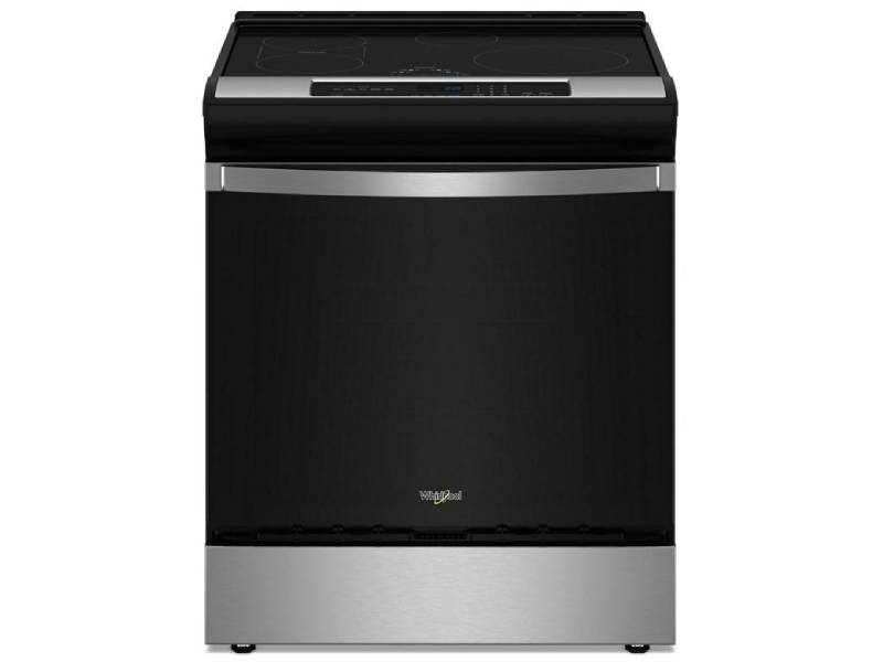 30" Whirlpool Freestanding Induction Range with No Preheat Air Fry - WSIS5030RZ