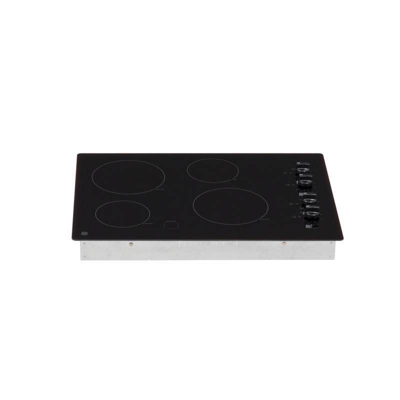 30" GE Built-In Knob Control Electric Cooktop - JP3030DWBB