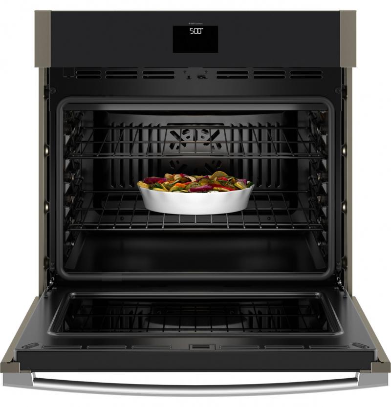30" GE Smart Built-In Convection Single Wall Oven with No Preheat Air Fry - JTS5000EVES