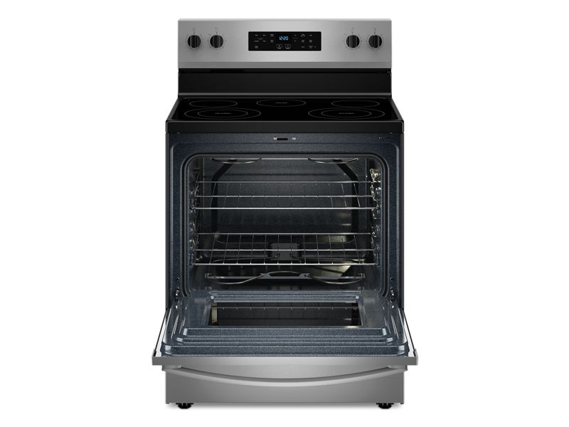 30" Whirlpool 5.3 Cu. Ft. Freestanding Electric Range with Steam Clean - YWFES3330RZ