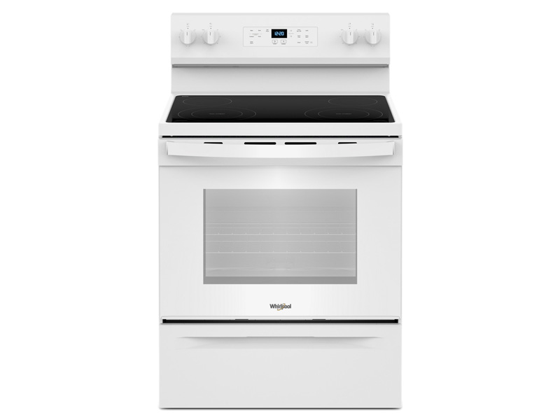 30" Whirlpool Freestanding Electric Range with 4 Elements - YWFES3530RW