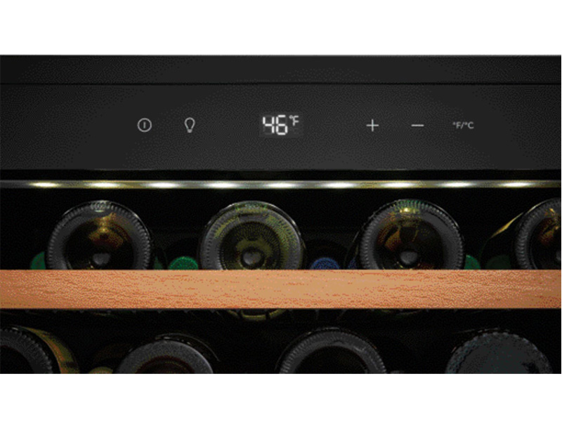 24" Frigidaire 52 Bottle Wine Cooler - FGWC5233TS