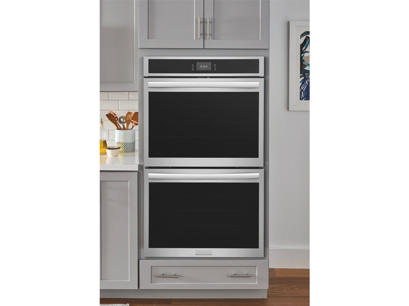30" Frigidaire Gallery 10.6 Cu. Ft.  Double Electric Wall Oven with Total Convection - GCWD3067AF