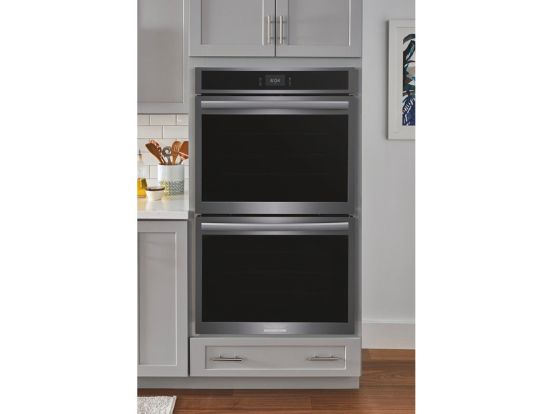 30" Frigidaire Gallery 10.6 Cu. Ft.  Double Electric Wall Oven with Total Convection - GCWD3067AD