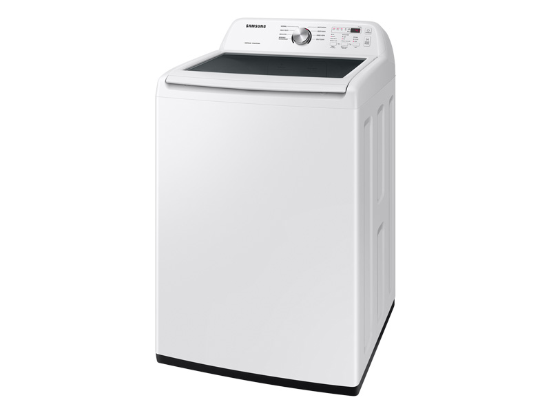 27" Samsung 5.0 Cu. Ft. Top Load Washer With ActiveWave Agitator In White - WA44A3205AW