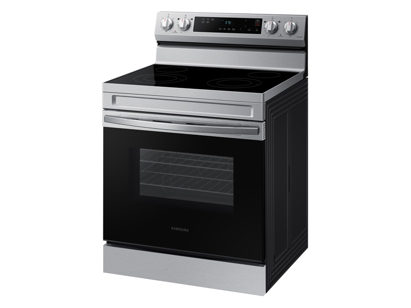 30" Samsung 6.3 Cu. Ft. Freestanding Electric Range With Wi-Fi - NE63A6111SS