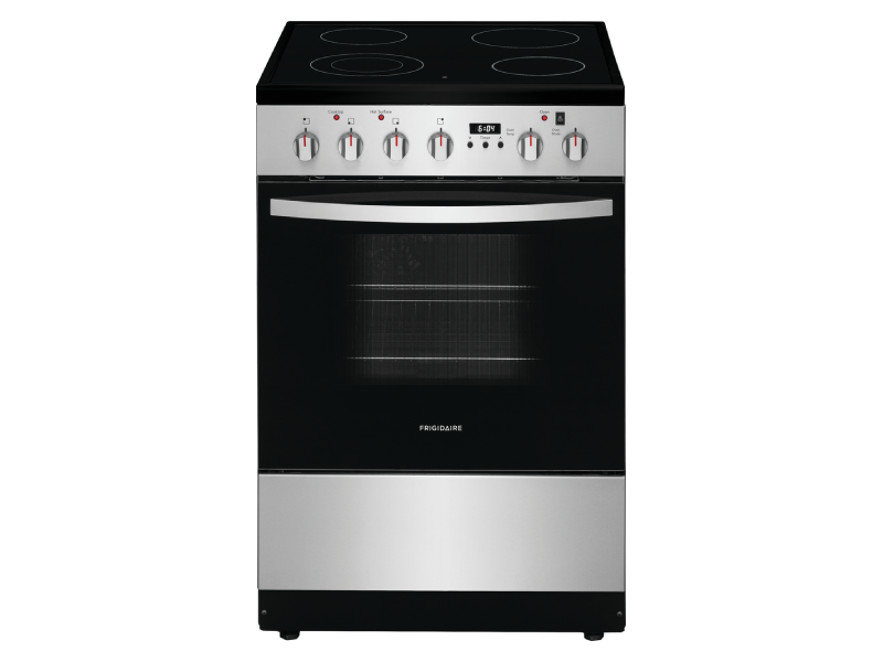 24" Frigidaire Freestanding  Electric Range in Stainless Steel - FCFE242CAS