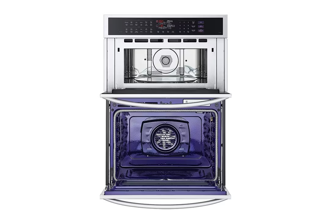 30" LG 6.4 Cu. Ft. Built-in Combi Wall Oven with True Convection - WCEP6427F