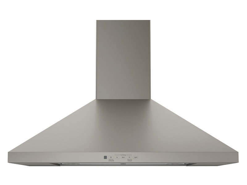 30" GE Wall-Mount Pyramid Chimney Hood - JVW5301EJESC