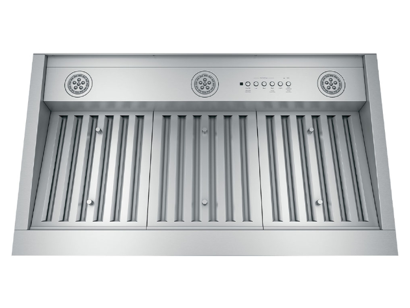 36" GE Designer Custom Range Hood Insert In Stainless Steel - UVC9360SLSS