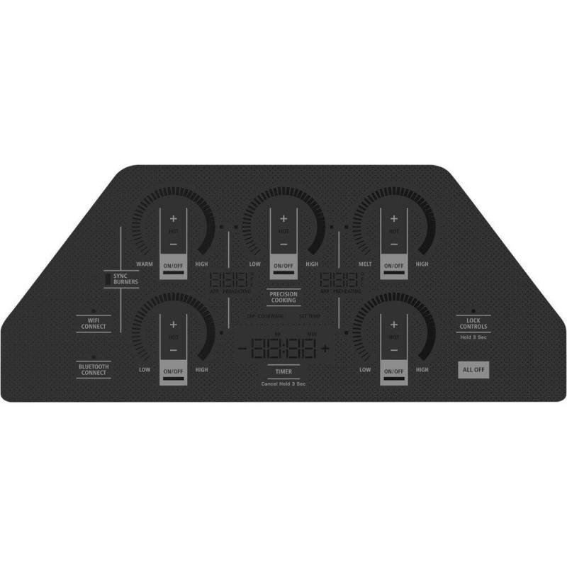 36" Monogram Induction Cooktop with Electronic Touch in Black - ZHU36RDTBB