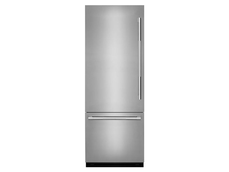 30" Jenn-Air Left Swing Stainless Steel Panel Kit With Rise Custom-knurled Handles - JKCHL302ML