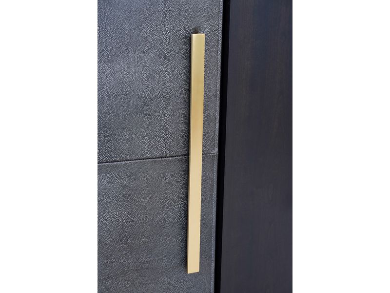 Jenn-Air Caviar 18" Cuts By Jennair Leather Panel - CAVIAR18L