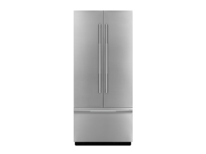 42" Jenn-Air NOIR  Fully Integrated Built-In French Door Refrigerator Panel-Kit - JBFFS42NHM