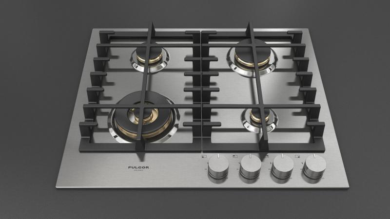 24" Fulgor Milano Matteo 400 series Gas Cooktop - F4MGK24S1