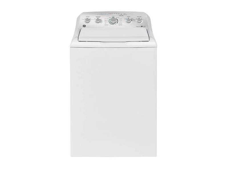 27" GE 4.9 Cu. Ft. Capacity Top Load Washer with SaniFresh Cycle in White - GTW490BMRWS