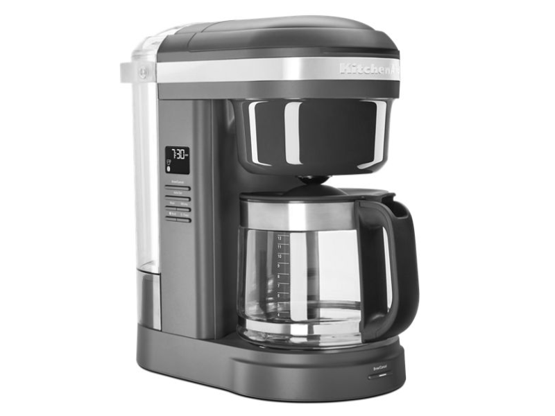 KitchenAid 12 Cup Drip Coffee Maker with Spiral Showerhead - KCM1208DG