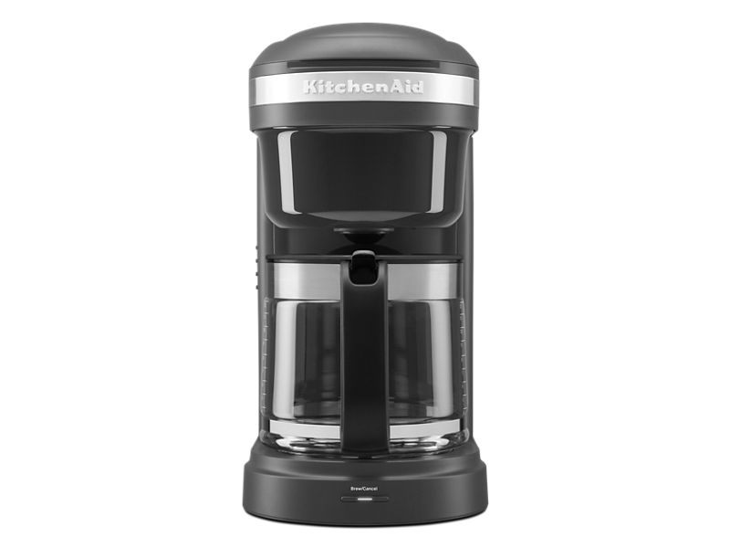 KitchenAid 12 Cup Drip Coffee Maker with Spiral Showerhead - KCM1208DG