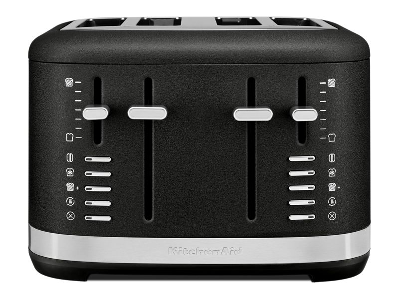 KitchenAid 4 Slice Toaster in Cast Iron Black - KMT4109BK